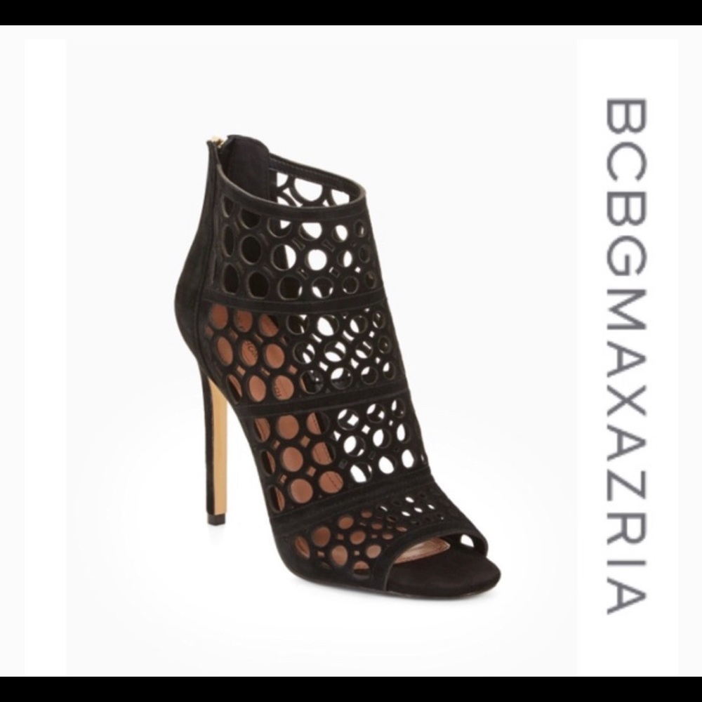 BCBG MaxAzria Abay Suede Booties size 8 NWT